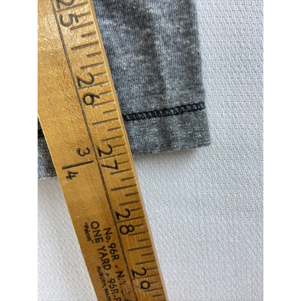 American Fighter Training Div Henley Shirt L/S Men's XL Gym‎ Workout Black Gray - Picture 6 of 9